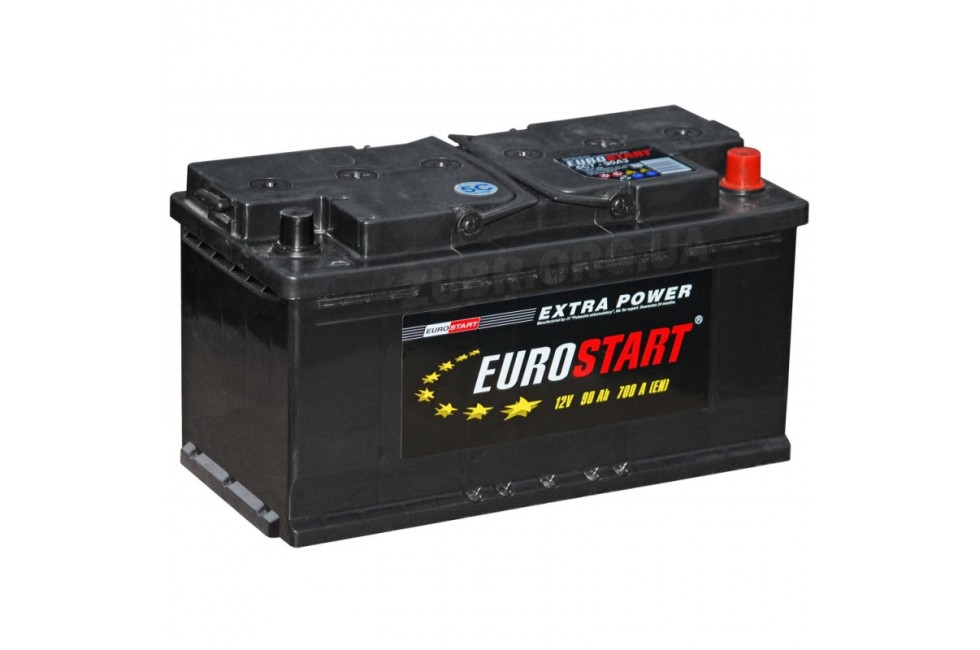 Аккумулятор Eurostart Extra Power 90 A/h 740А R+ Аккумулятор Eurostart Extra Power 90 A/h 740А R+